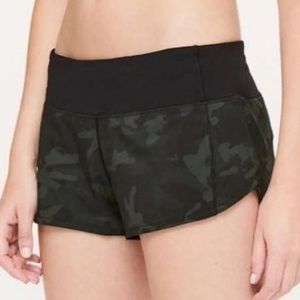 Green Camo Speed Up Short 2.5”